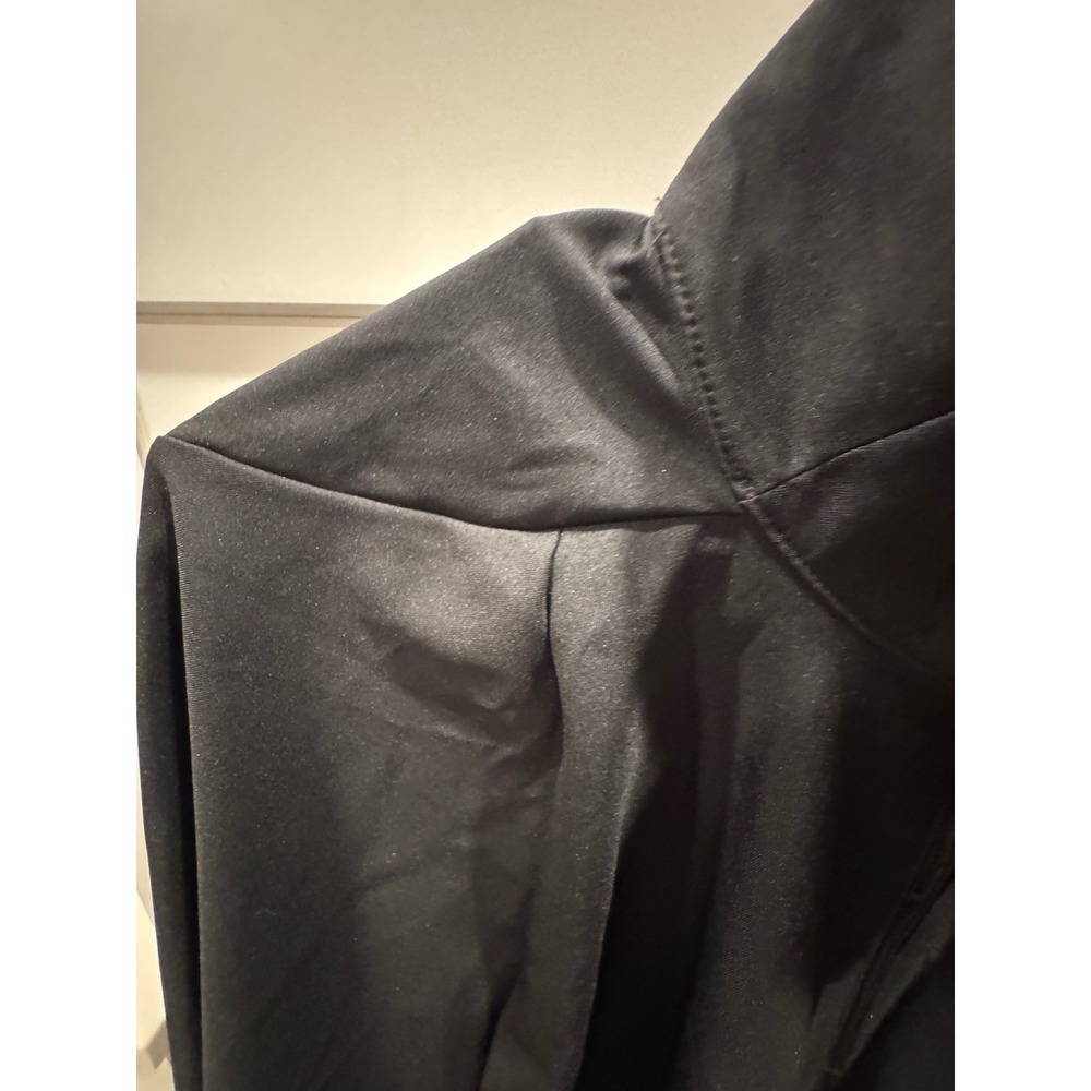 Nike Men's Black Track Jacket Full Zip Athletic Lightweight Performance - Picture 4 of 5